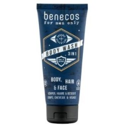 Body wash 3en1 fode Benecos,aceites esenciales | tiendaonline.lineaysalud.com