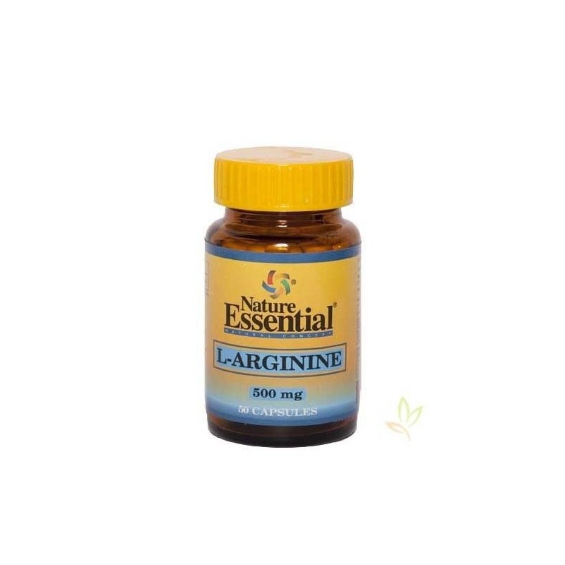 L-Arginina 500 mg. 50 Cap. El aminoácido de la potencia. vasodilatador