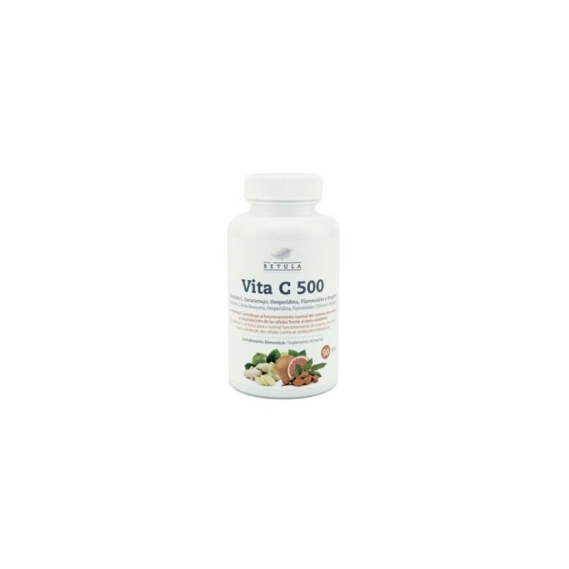 Vita-c 500 90cap.de Betula,aceites esenciales | tiendaonline.lineaysalud.com