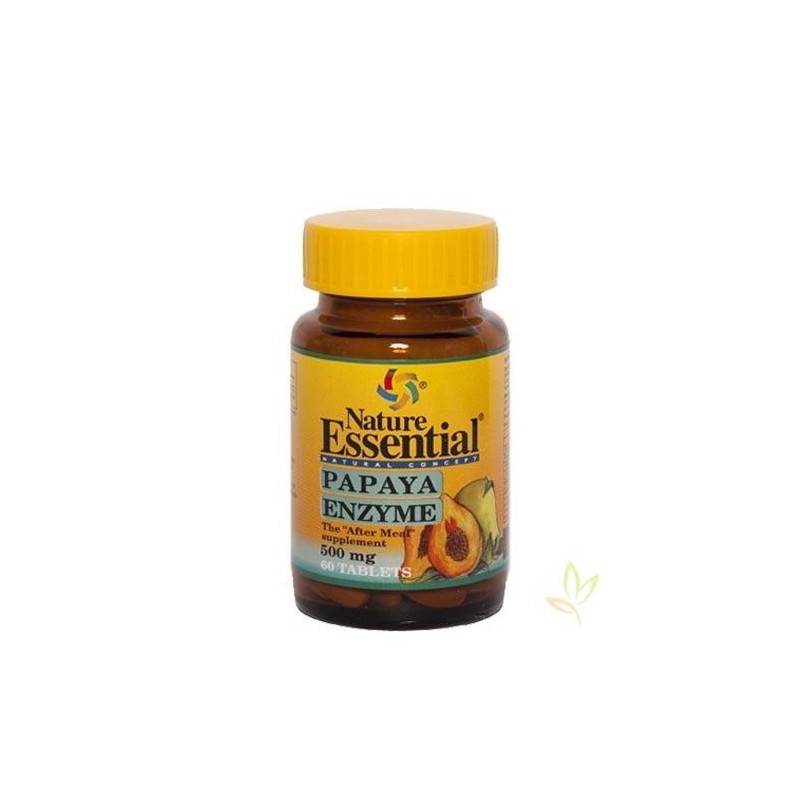 Papaya 500mg. 60 comp.|Al mejor precio en tiendaonline.lineaysalud.com