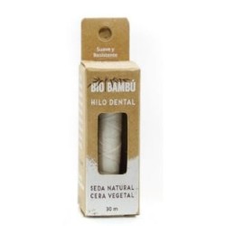 Hilo dental seda de Biobambu,aceites esenciales | tiendaonline.lineaysalud.com