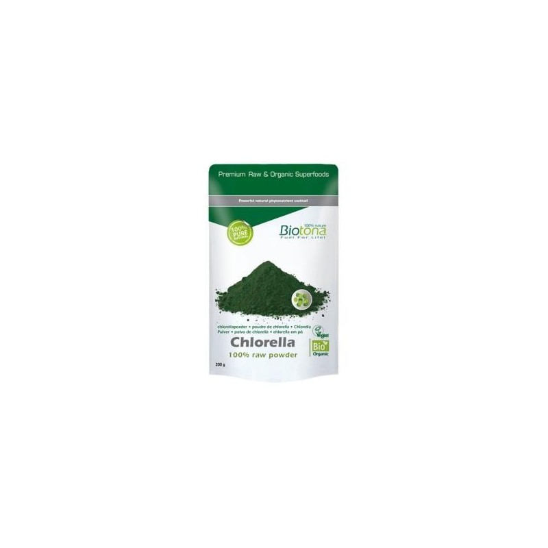Chlorella raw 200de Biotona,aceites esenciales | tiendaonline.lineaysalud.com