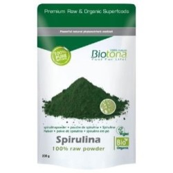Spirulina raw powde Biotona,aceites esenciales | tiendaonline.lineaysalud.com