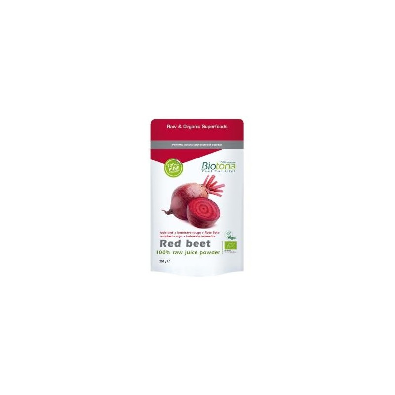 Red beet raw remode Biotona,aceites esenciales | tiendaonline.lineaysalud.com
