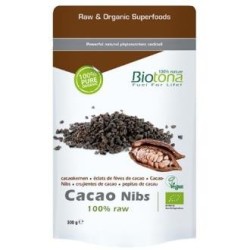Cacao nibs 300gr.de Biotona,aceites esenciales | tiendaonline.lineaysalud.com