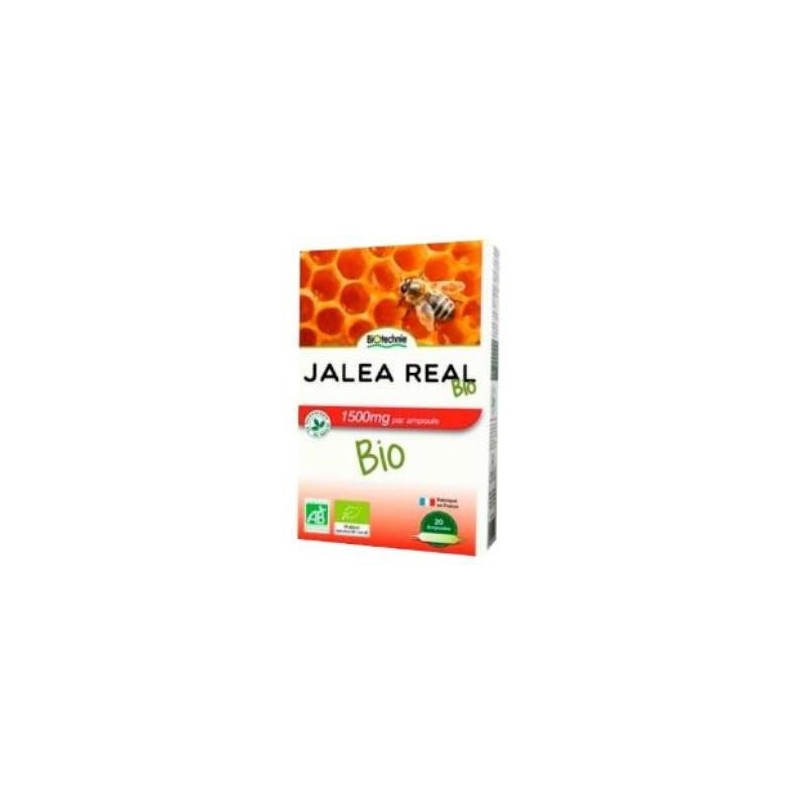 Jalea real bio 20de Biover,aceites esenciales | tiendaonline.lineaysalud.com