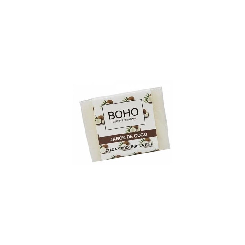 Coco jabon pastilde Boho,aceites esenciales | tiendaonline.lineaysalud.com