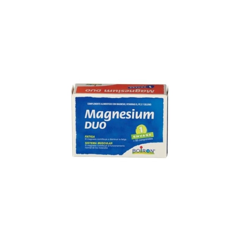 Magnesium duo 80cde Boiron,aceites esenciales | tiendaonline.lineaysalud.com
