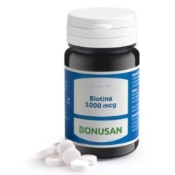 Biotina 1000mcg. de Bonusan,aceites esenciales | tiendaonline.lineaysalud.com