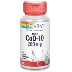 Pure coq10 200mg de Solaray | tiendaonline.lineaysalud.com