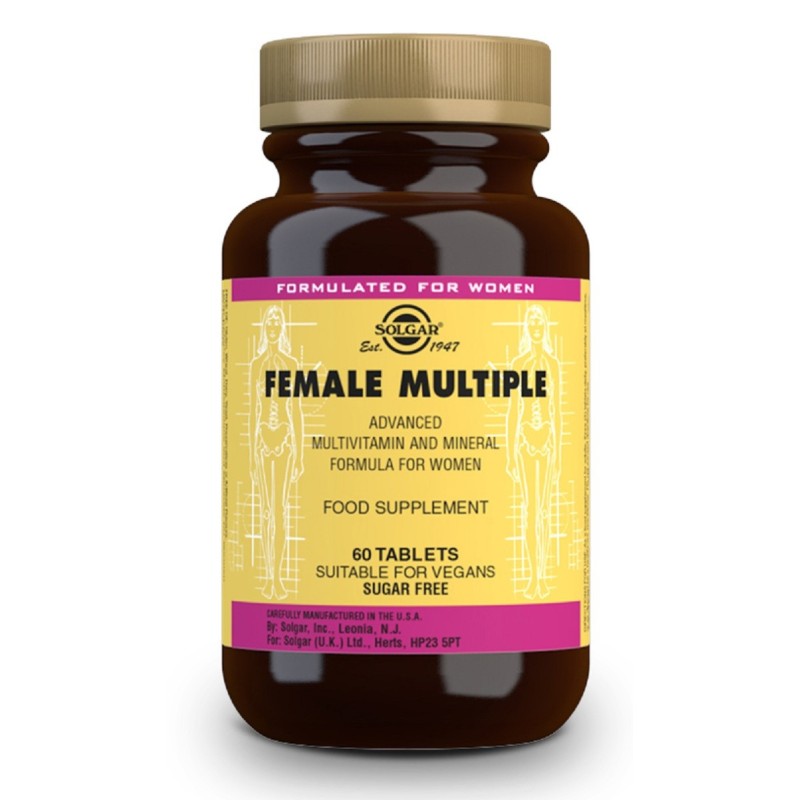Comprar Female Multiple 60 comprimidos Solgar|tiendaonline.lineaysalud