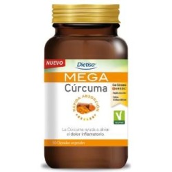 Mega curcuma 50cade Dietisa | tiendaonline.lineaysalud.com