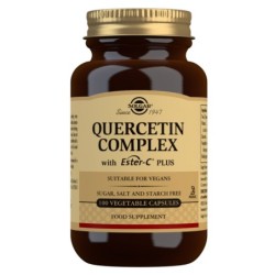 Comprar Quercetina Complex y vitamina C 100 Cap Solgar al mejor precio