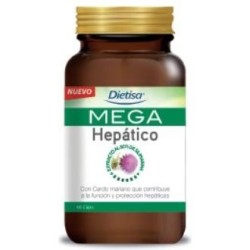 Mega hepatico 60cde Dietisa | tiendaonline.lineaysalud.com
