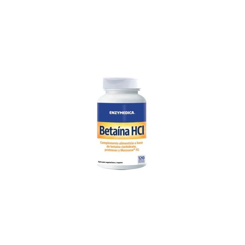 Betaina hcl de Enzymedica | tiendaonline.lineaysalud.com