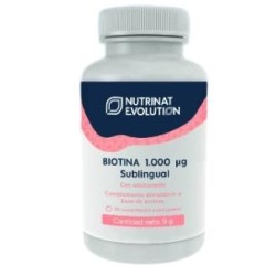 Biotina 1000 sublde Nutrinat Evolution | tiendaonline.lineaysalud.com