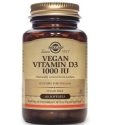 Vitamina d3 1000ude Solgar | tiendaonline.lineaysalud.com