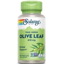Olive leaf 410mg de Solaray | tiendaonline.lineaysalud.com