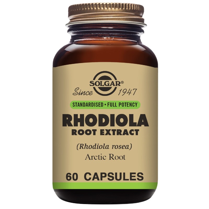 Comprar Rodiola raíz estandarizada 60 capsulas Solgar al mejor precio