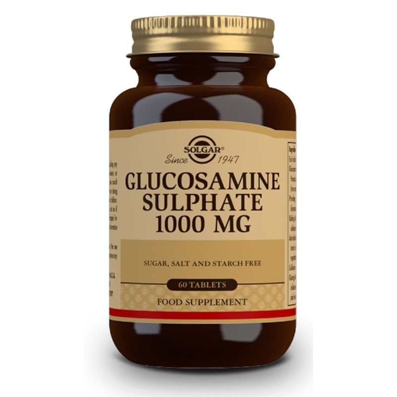 Comprar Sulfato Glucosamina 1000mg 60 comprimidos Solgar. Mejor precio
