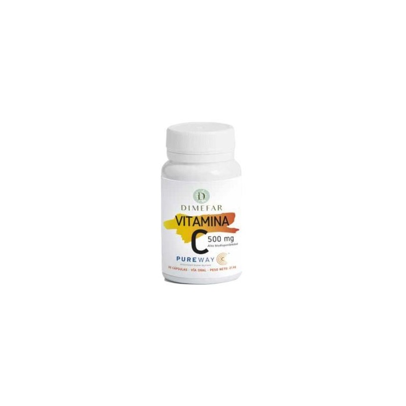 Vitamina c 500mg.de Dimefar | tiendaonline.lineaysalud.com