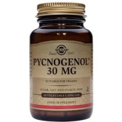 Comprar Pycnogenol 60 capsulas 30 Mg como extracto de corteza de pino