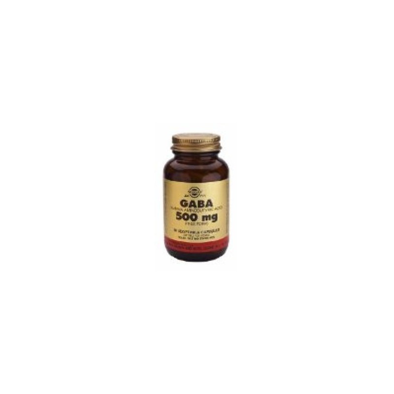 Comprar Gaba (Ácido gamma-aminobutírico) 500Mg Solgar al mejor precio