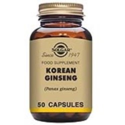 Comprar Ginseng Rojo Coreano (extracto) 50 Cap Solgar al mejor precio