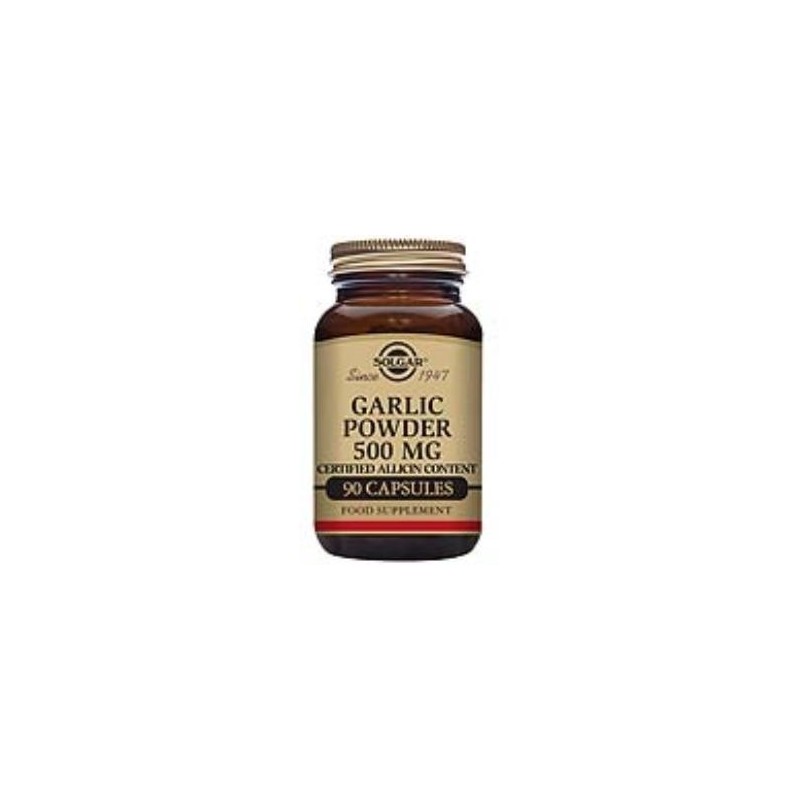 Comprar Ajo capsulas 500 mg Bio Solgar|tiendaonline.lineaysalud.com