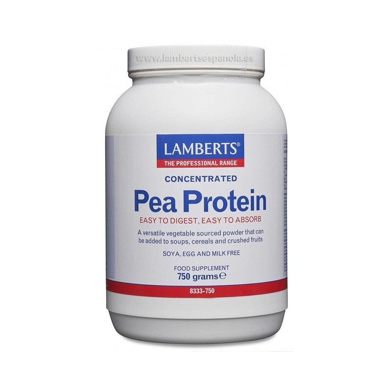 Proteína de guisantes  "Pea Protein"  750 mg.  (38 dosis)  de Lamberts