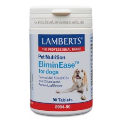 EliminEase para perros. Pet Nutrition de Lamberts. Fibra Pura Soluble