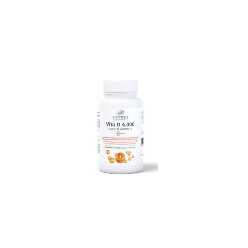Vitamina d 4000 9de Betula | tiendaonline.lineaysalud.com