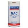 NAC N-Acetil Cisteina 600mg. Aminoácido azufrado. Aminoácido esenciall