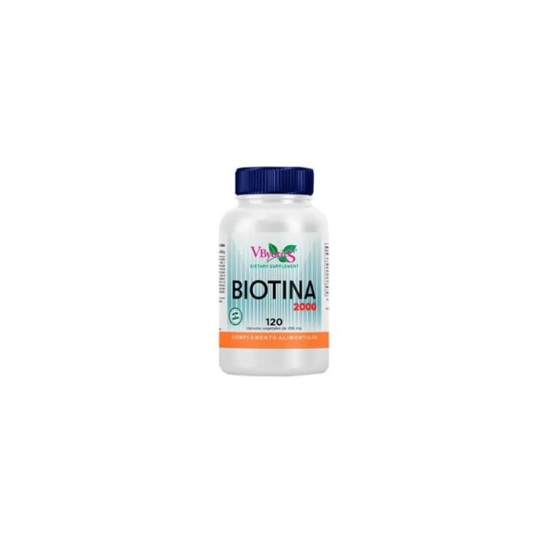 Biotina 2000mcg de Vbyotics | tiendaonline.lineaysalud.com
