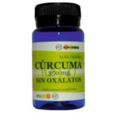 Curcuma 350 sin ode Alfa Herbal | tiendaonline.lineaysalud.com