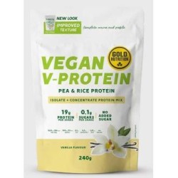 V-protein vainillde Gold Nutrition | tiendaonline.lineaysalud.com