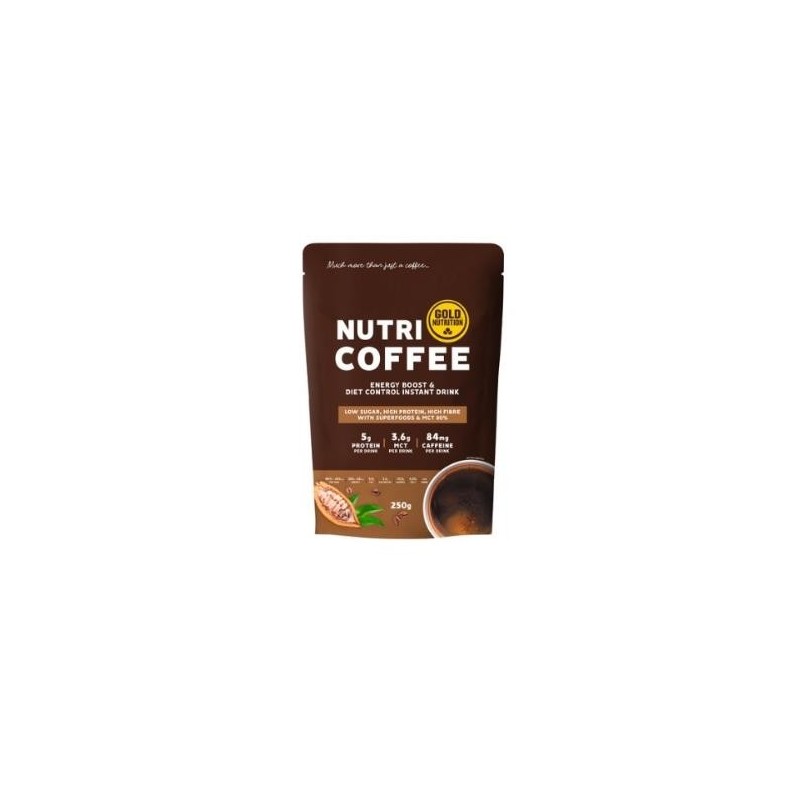 Nutri coffee de Gold Nutrition | tiendaonline.lineaysalud.com