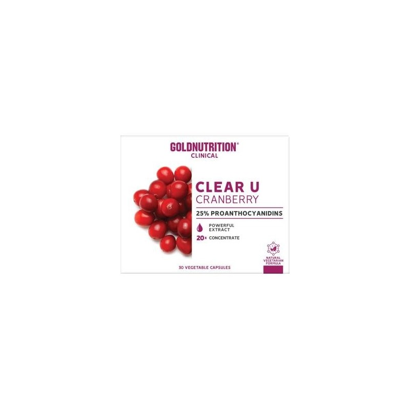 Clear-u cranberryde Gold Nutrition | tiendaonline.lineaysalud.com
