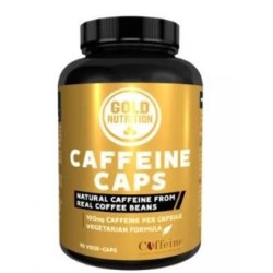 Caffeine 100mg. de Gold Nutrition | tiendaonline.lineaysalud.com