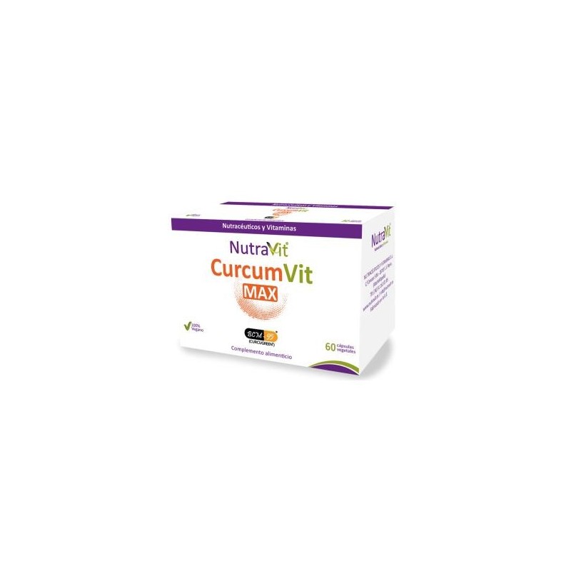 Curcumvit max bcmde Nutravit | tiendaonline.lineaysalud.com