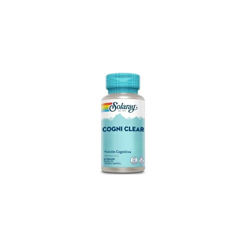 Cogni clear de Solaray | tiendaonline.lineaysalud.com