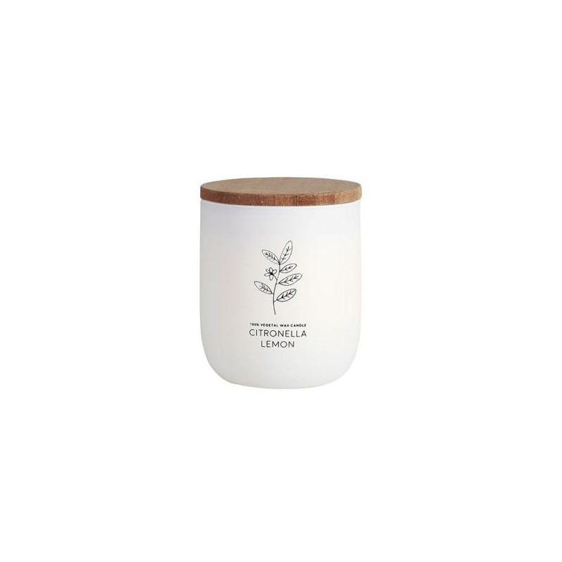 Vela vaso blanco de Cerabella | tiendaonline.lineaysalud.com