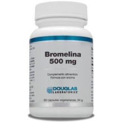 Bromelina 500 60cde Douglas Laboratories | tiendaonline.lineaysalud.com