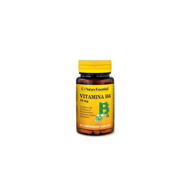 Vitamina b6 10mg de Nature Essential | tiendaonline.lineaysalud.com