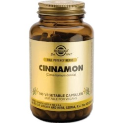 Comprar Canela China (Cinnamon) 100 Cap Veganas Solgar al mejor precio