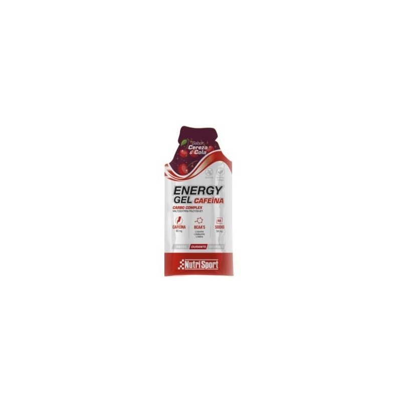 Energy gel cerezade Nutrisport | tiendaonline.lineaysalud.com