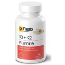 Vitamina d3+k2 42de Raab Vitalfood | tiendaonline.lineaysalud.com