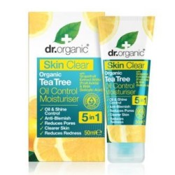 Skin clear crema de Dr. Organic | tiendaonline.lineaysalud.com
