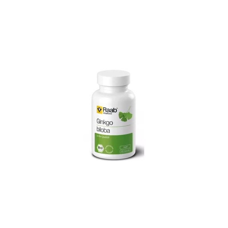 Ginkgo biloba 500de Raab Vitalfood | tiendaonline.lineaysalud.com