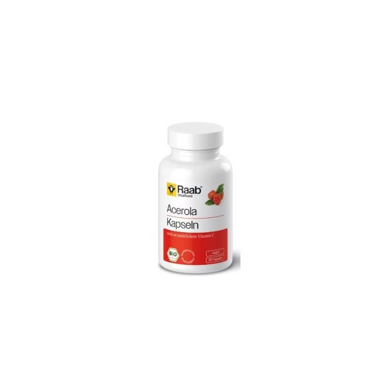 Acerola 500mg de Raab Vitalfood | tiendaonline.lineaysalud.com